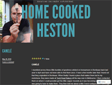 Tablet Screenshot of homecookedheston.com